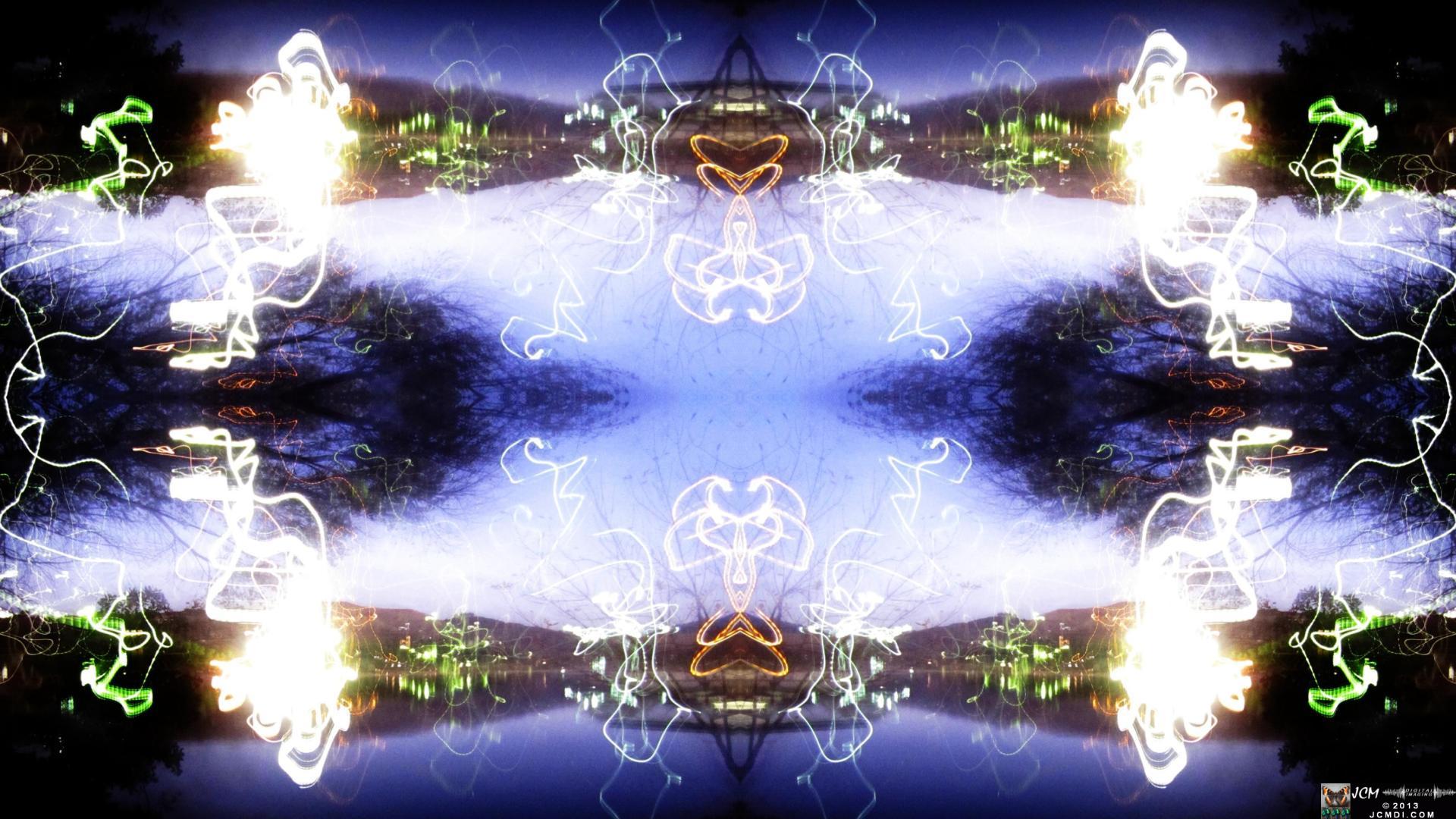 Quadroscopic art made from an digital image taken in and around Santa Clarita, California.